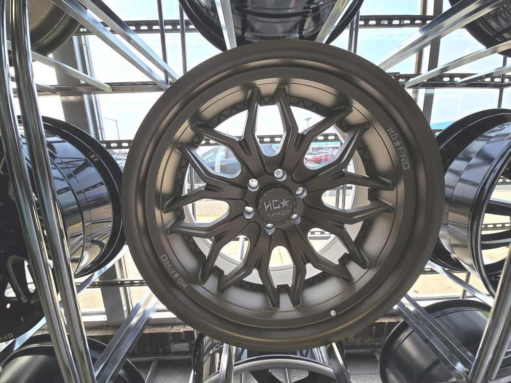HD Pro matte bronze wheel — new custom rims at Llantera Del Norte, Aurora CO